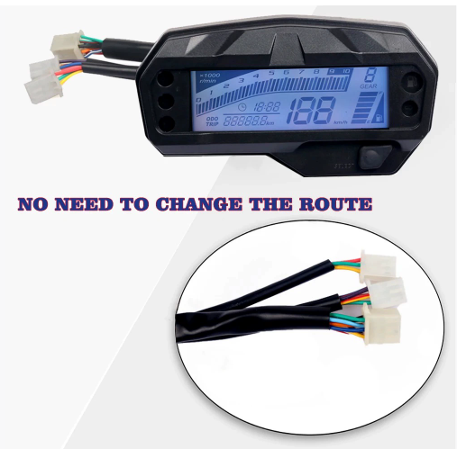 Digital Yamaha r15 v3 speedometer
