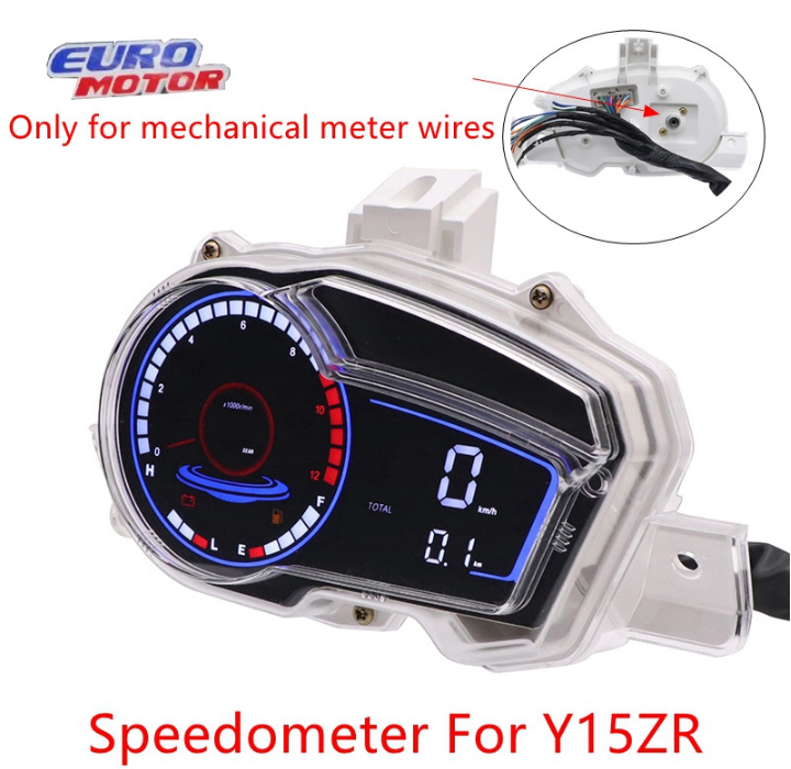 DL125 Eagle V Scooter LED Dashboard - Backlit Digital Gauge Kit for Malaysia & Philippines | Euro-Style LCD Display
