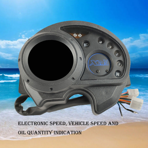 Honda XRM110 & RS125 Scooter Digital Dashboard - OEM Gauge Assembly for Indonesia & Philippines Export | Plug & Play Upgrade