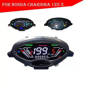Honda WAVE125S & CHARISMA125X Digital Speedometer Assembly | LCD Electronic Meter - OEM Replacement