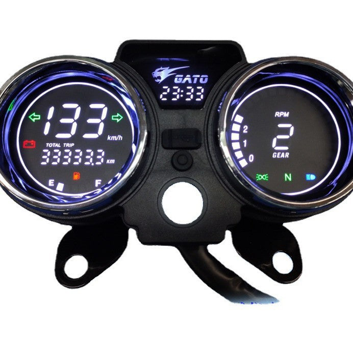 Gato 250cc Prince ITALIKA DT150 FT125 SPORT Motorcycle LED LCD Digital motorcycle instrument