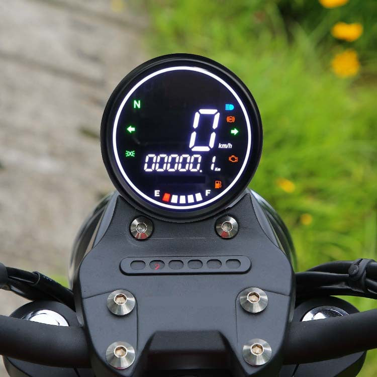 Zongshen RA2 Retro Cruiser ABS Dashboard - ST Papio & RX3 Ranger Digital Odometer | LCD Custom Gauge Kit