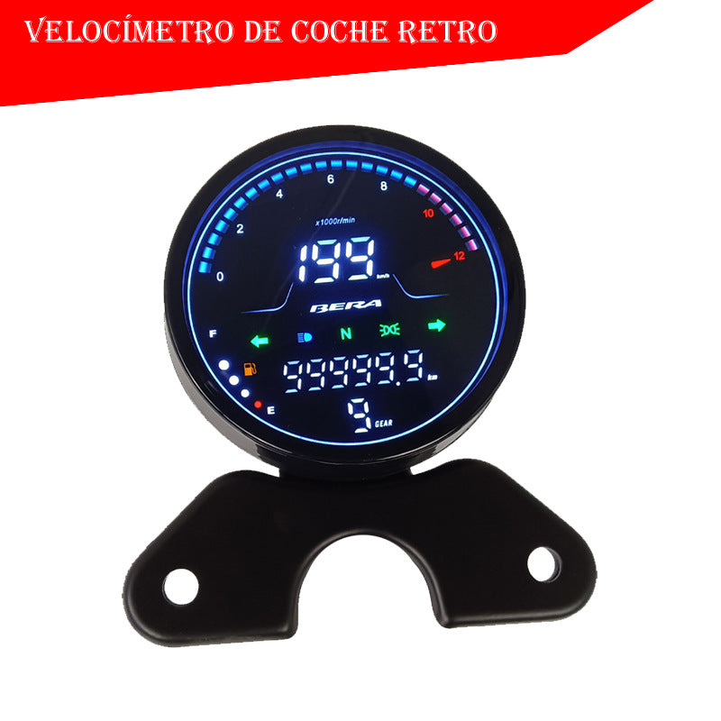 Honda CG125 Retro Gauge - RT250-C Cruiser Tachometer Dashboard | Hot Selling Round Digital Meter for South America