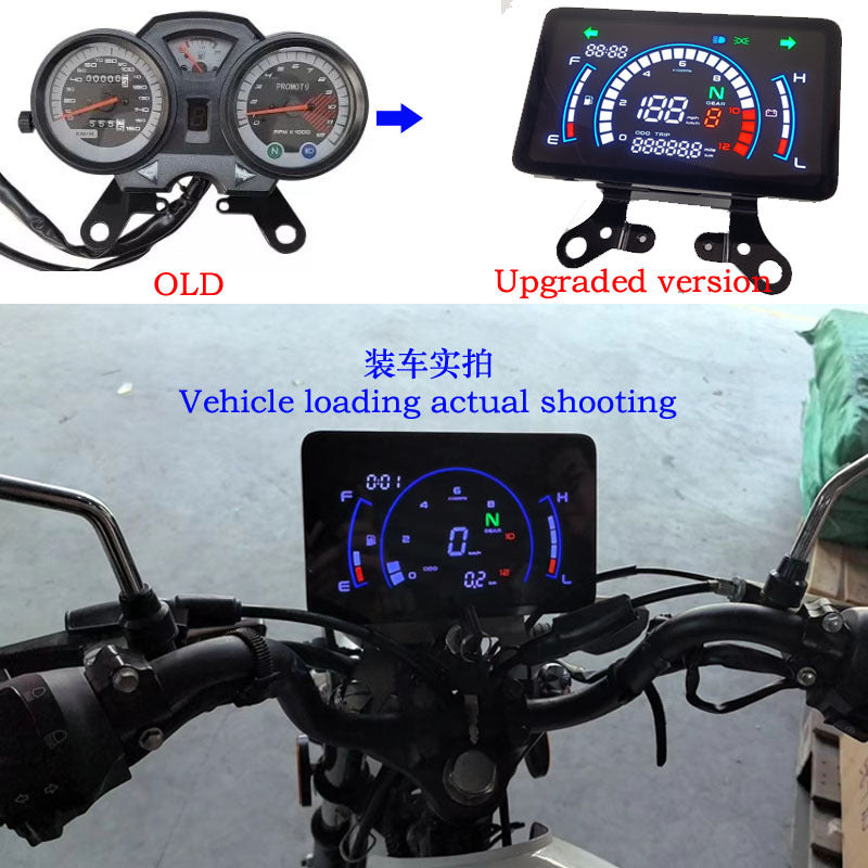 WORKMAN motorcycle LED LCD VentoRyder150 190 digital instrument cm150Vento Xpress code gauge