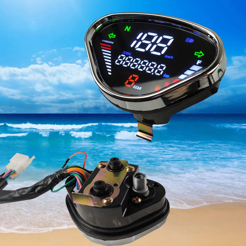 New Honda DAX CT50 & Monkey Digital Dashboard - Universal Odometer for Jincheng JC70 Scooters