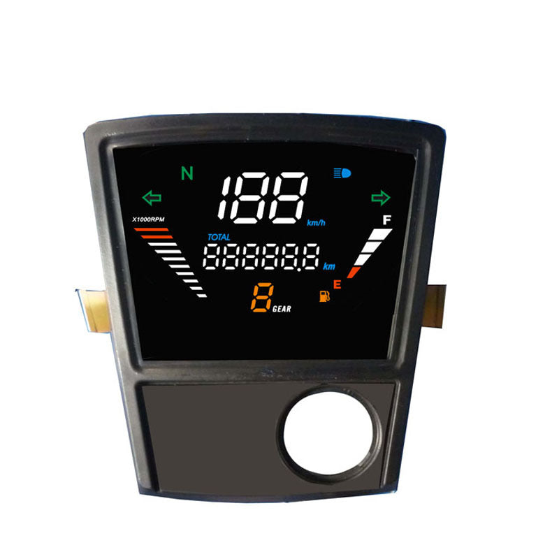 Honda C70(GB0J) LCD Speedometer Assembly - Cross-Compatible with Jialing JH70 Scooters | Digital Odometer Gauge