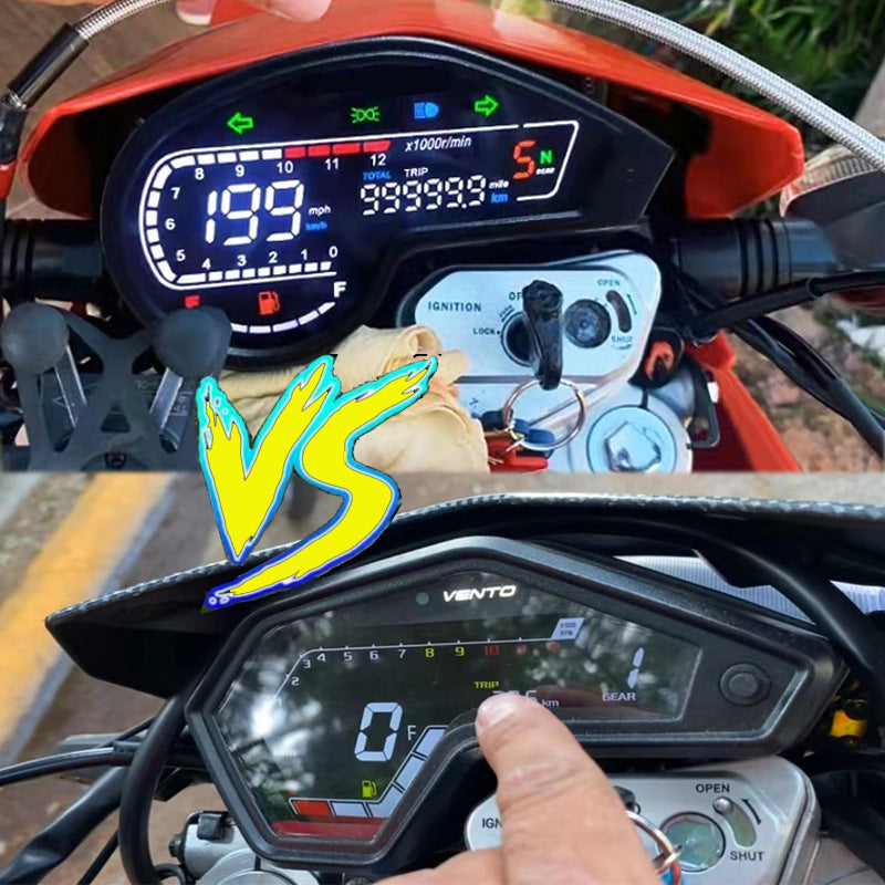 Italika DM250X & Vento Crossmax 250 Pro Motorcycle Gauges - OEM Digital Dashboards | Top Selling in South America