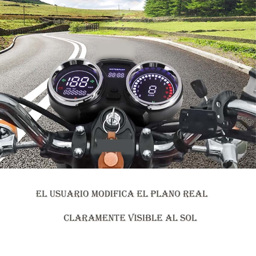 CARGUERO 200 & Italika Scooter Dashboard | for RC200, RC250, Thunder 125 - OEM Replacement South America