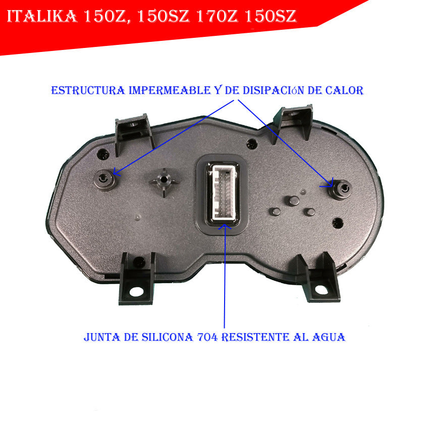 South America  ltalika 150z 150sz 170z motorcycle LED LCD instrument electronic code meter