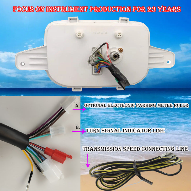 Yamaha CRYPTON & Y110SS Electronic Meter Assembly | for R105, Fizr, Storm SS2 - OEM Dashboard