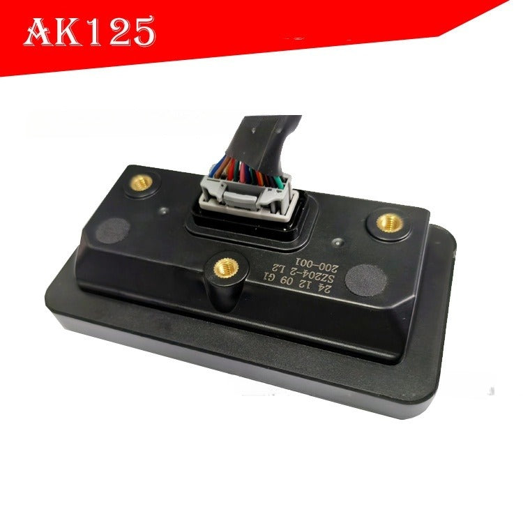 AK125 Motorcycle Digital Gauge Cluster - Flat Panel Auto-Dimming Replacement Odometer & Trip Meter