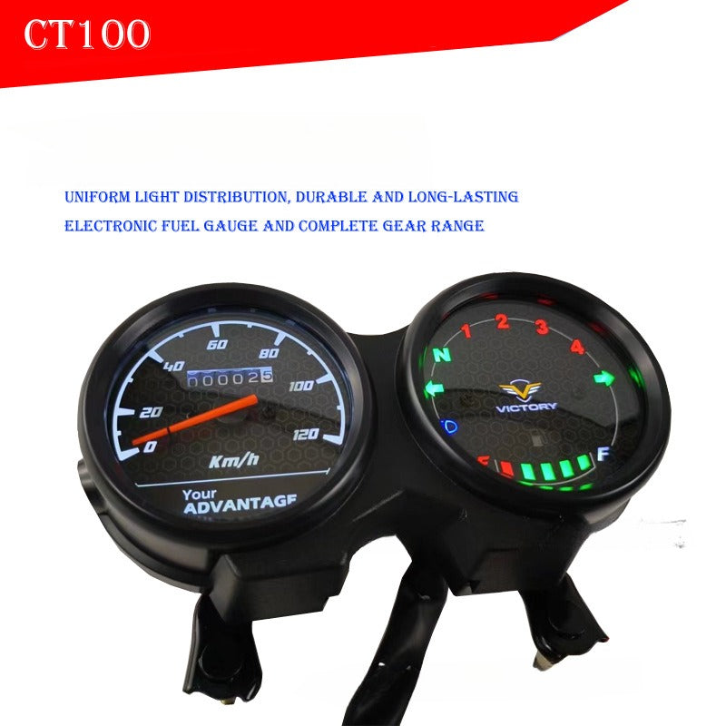 Bajaj Boxer CT100 & Platina 100 Glow Gauges | Mechanical Speedometer Export
