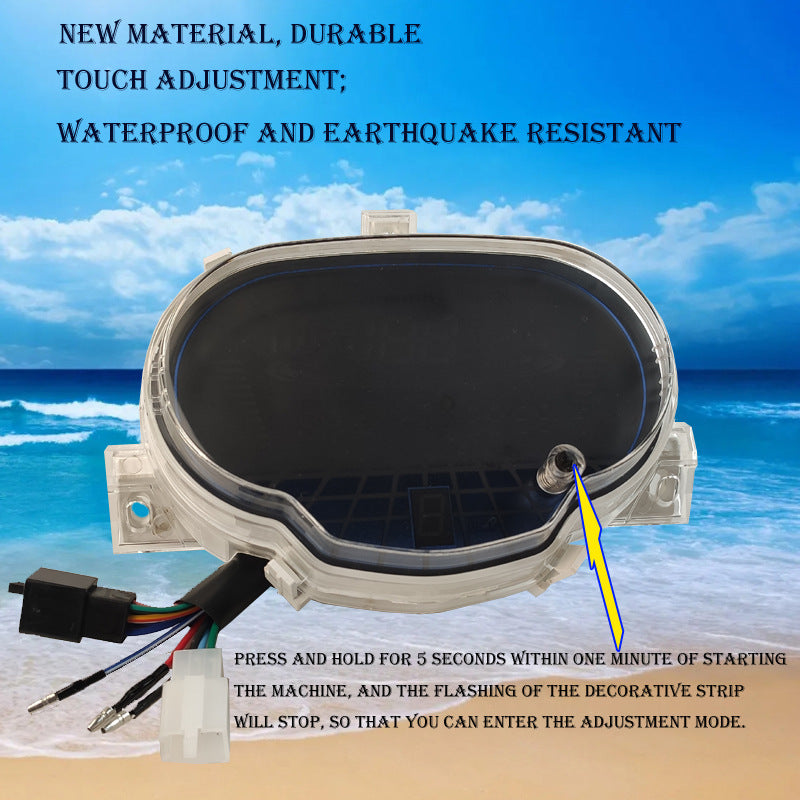 Yamaha Crypton SIGHT115 & Euro Rapido 110 Scooter Dashboard - OEM Digital Gauge Cluster | Latin America Parts