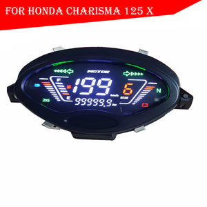 Honda WAVE125S & CHARISMA125X Digital Speedometer Assembly | LCD Electronic Meter - OEM Replacement