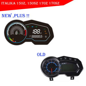 South America  ltalika 150z 150sz 170z motorcycle LED LCD instrument electronic code meter