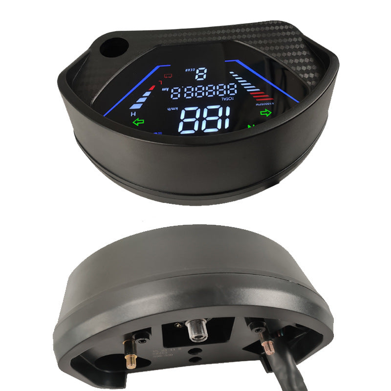 Honda CD70 & Jialing JL70 Motorcycle Gauge Set - OEM Digital Dashboard Assembly for Costa Rica Export