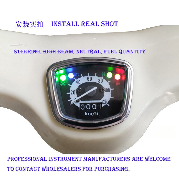 Honda Monkey Bike C50 C100 Cluster with Turn Signals | speedometer Top Selling in SEA