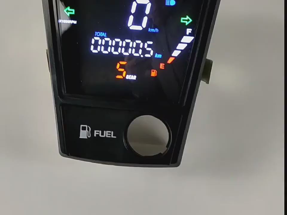 Honda C70(GB0J) LCD Speedometer Assembly - Cross-Compatible with Jialing JH70 Scooters | Digital Odometer Gauge